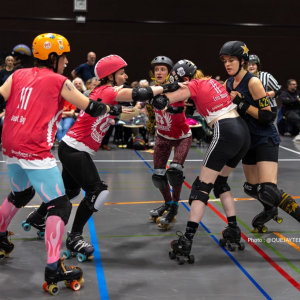 Les « bad girls » du roller derby