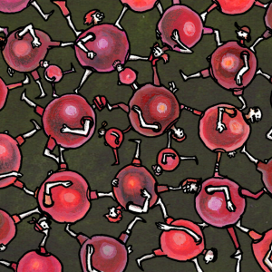 Le son du mouvement brownien