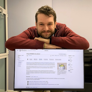 Mickaël Schauli, wikimédien en résidence