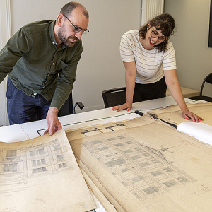 En images : 1 455 plans patrimoniaux du bâti universitaire numérisés